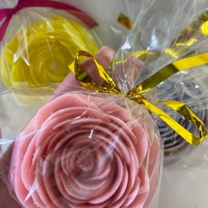 Розы из мыла